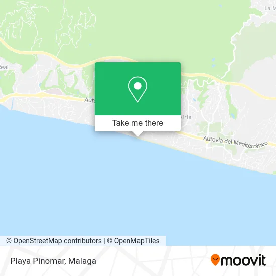 Playa Pinomar map