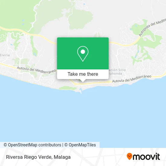 Riversa Riego Verde map