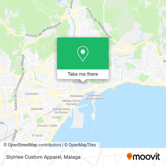 Stylrtee Custom Apparel map