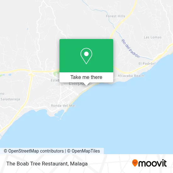 The Boab Tree Restaurant map
