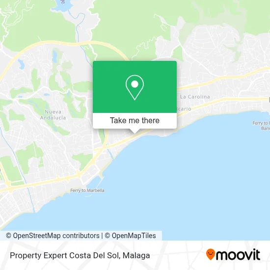 Property Expert Costa Del Sol map