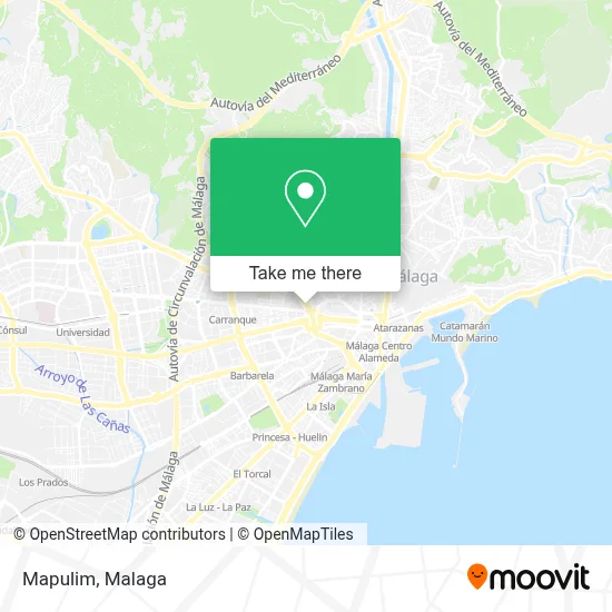 Mapulim map