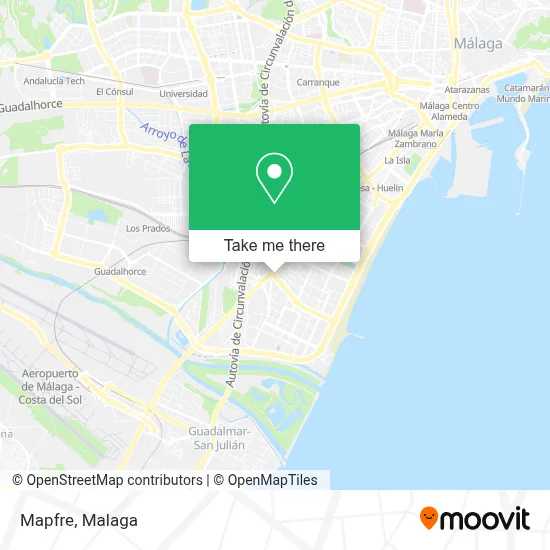 Mapfre map