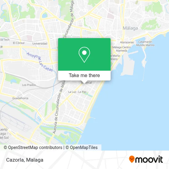 Cazorla map