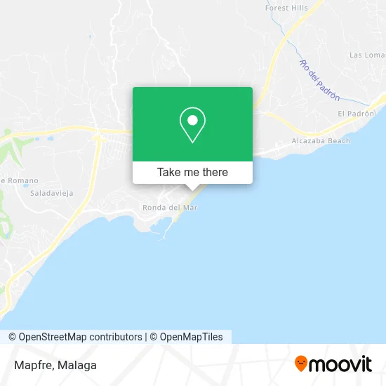 Mapfre map