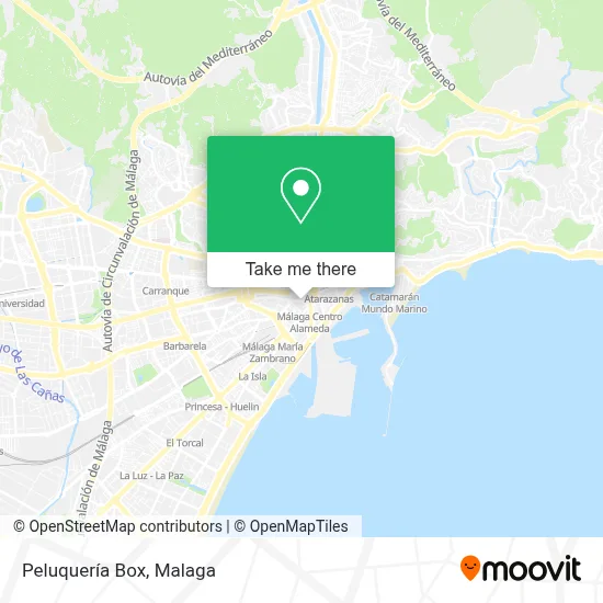 Peluquería Box map