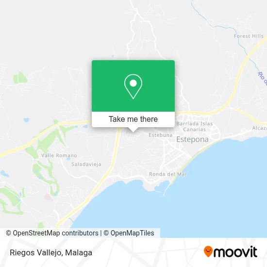 Riegos Vallejo map
