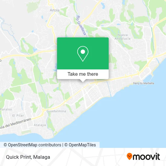 Quick Print map
