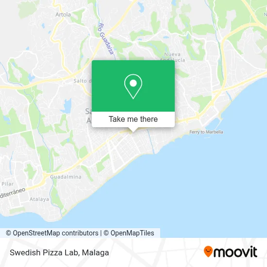 Swedish Pizza Lab map