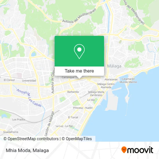 Mhia Moda map
