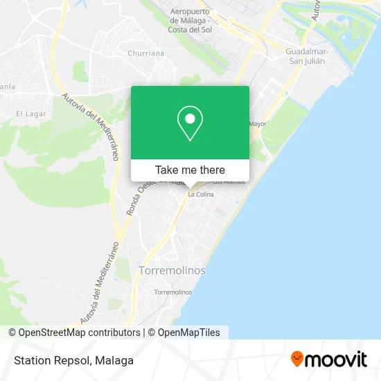 Station Repsol map