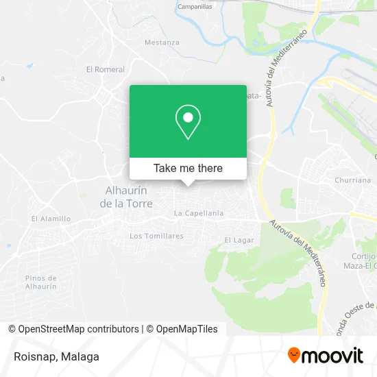 Roisnap map