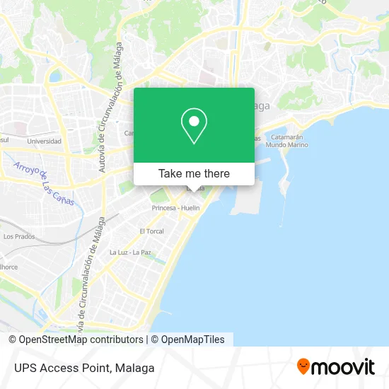 mapa Ups Access Point