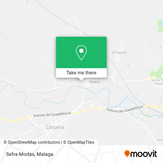 Sefra Modas map