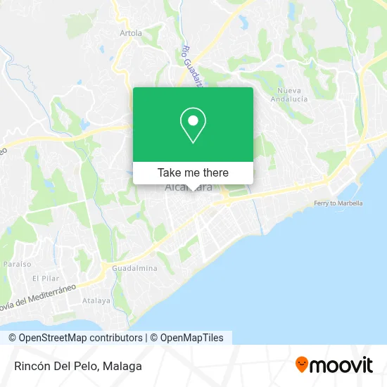 Rincón Del Pelo map