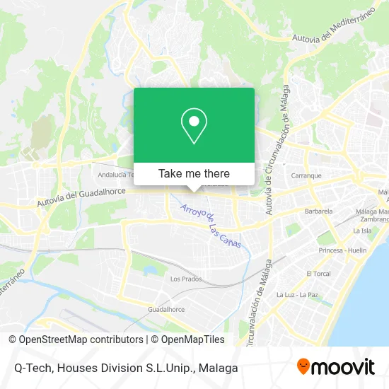 Q-Tech, Houses Division S.L.Unip. map