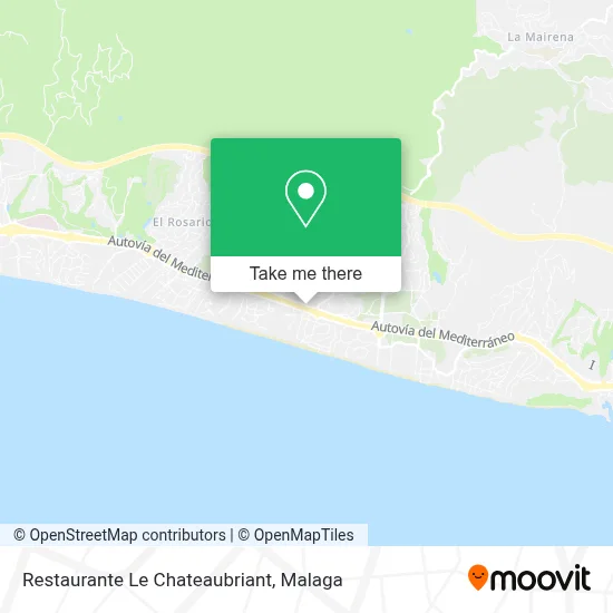 Restaurante Le Chateaubriant map