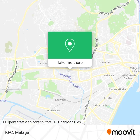 KFC map