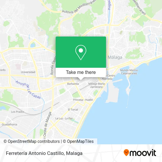 Ferretería Antonio Castillo map