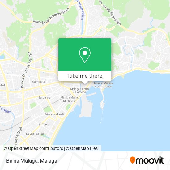 mapa Bahia Malaga