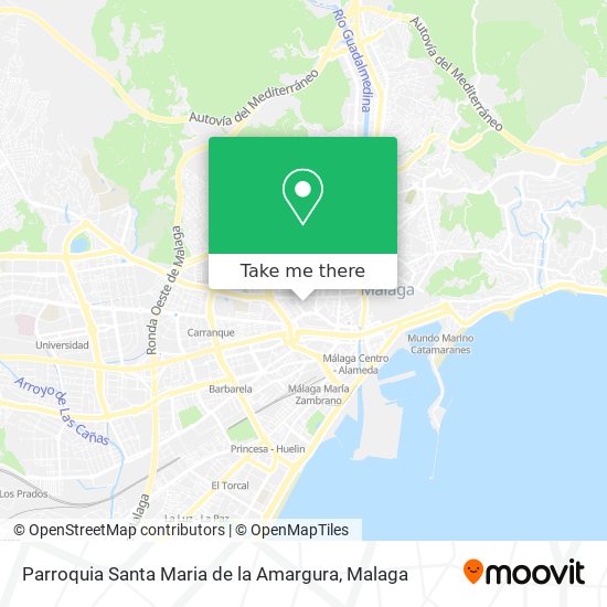 Parroquia Santa Maria de la Amargura map