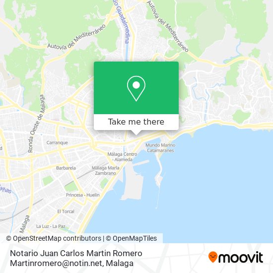 Notario Juan Carlos Martin Romero Martinromero@notin.net map