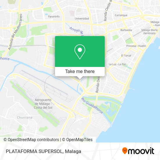 PLATAFORMA SUPERSOL map