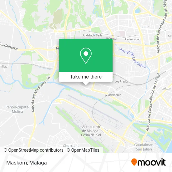 Maskom map