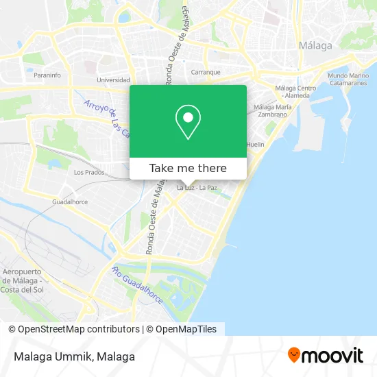 mapa Malaga Ummik