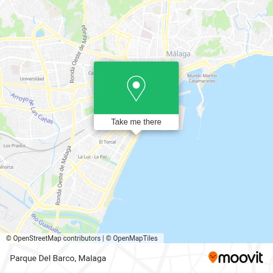 Parque Del Barco map