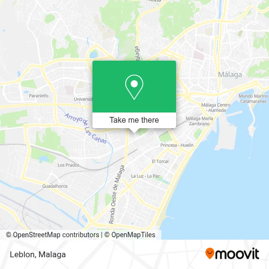 Leblon map