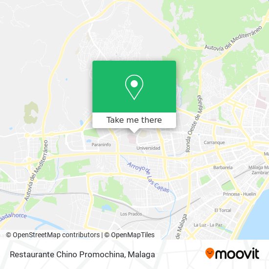 Restaurante Chino Promochina map