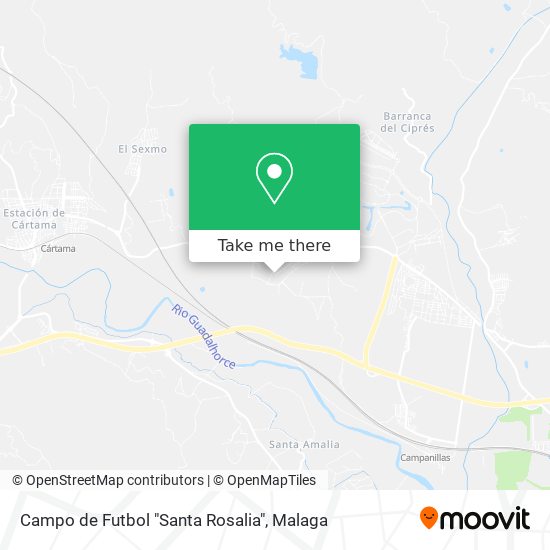Campo de Futbol "Santa Rosalia" map