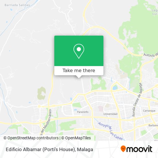 Edificio Albamar (Porti's House) map