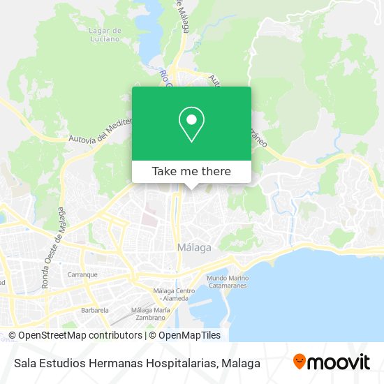 Sala Estudios Hermanas Hospitalarias map