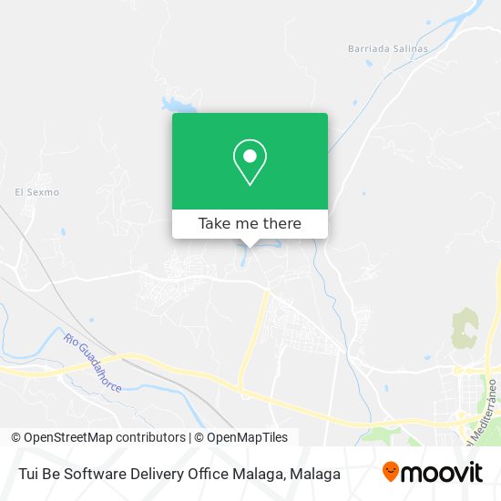 Tui Be Software Delivery Office Malaga map