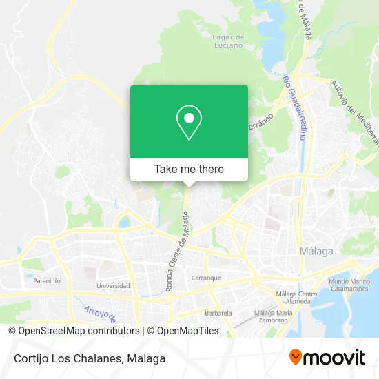 Cortijo Los Chalanes map