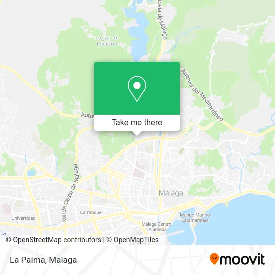 La Palma map