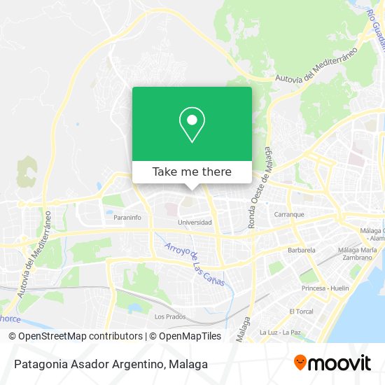Patagonia Asador Argentino map