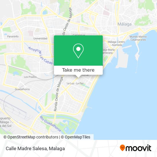 Calle Madre Salesa map