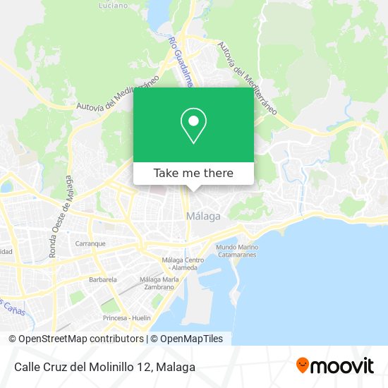 Calle Cruz del Molinillo 12 map