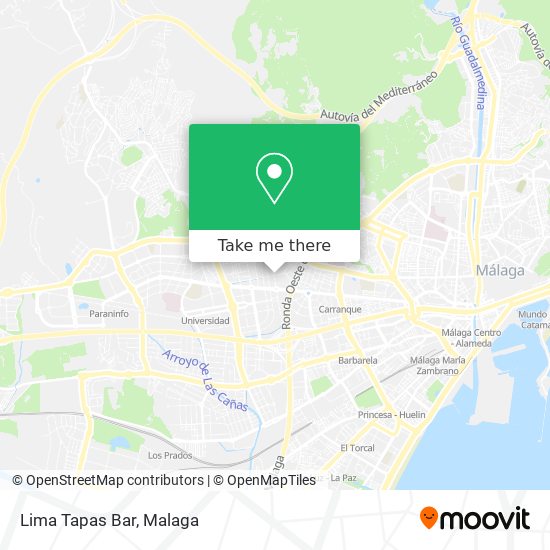 Lima Tapas Bar map