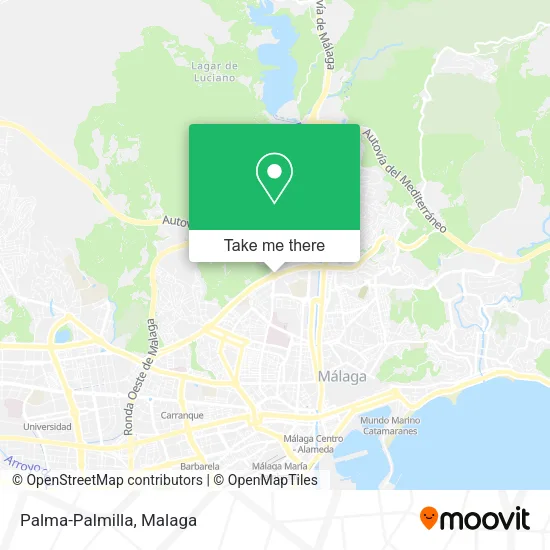 Palma-Palmilla map