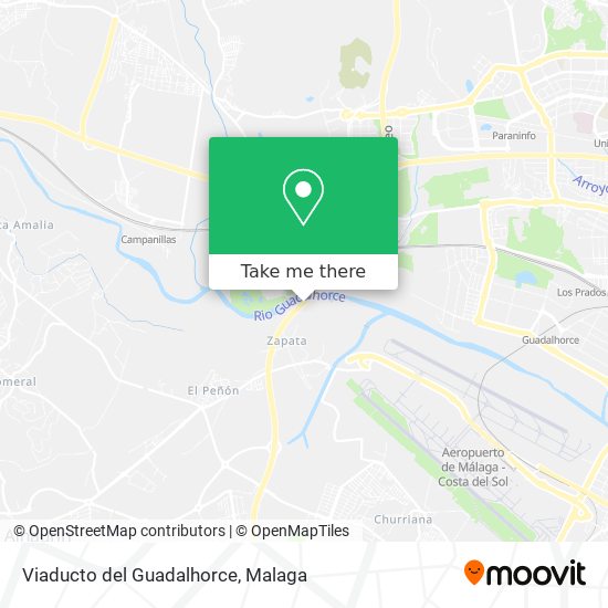 Viaducto del Guadalhorce map
