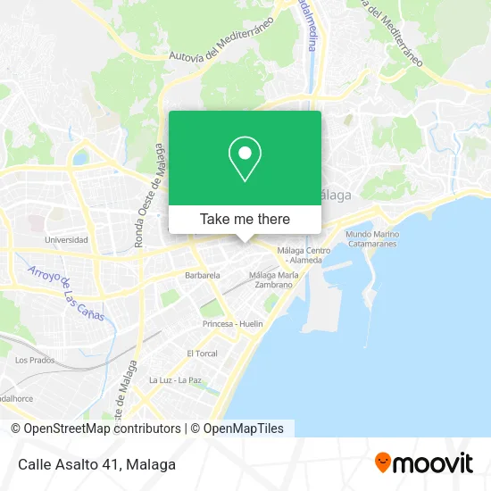 Calle Asalto 41 map
