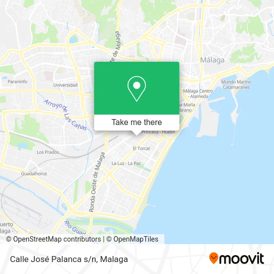Calle José Palanca s/n map