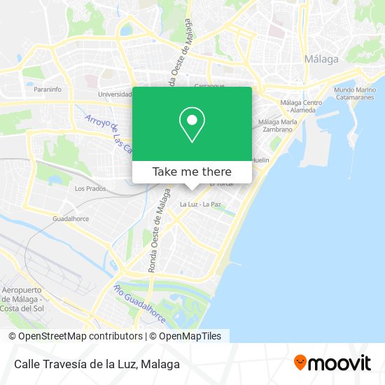 Calle Travesía de la Luz map