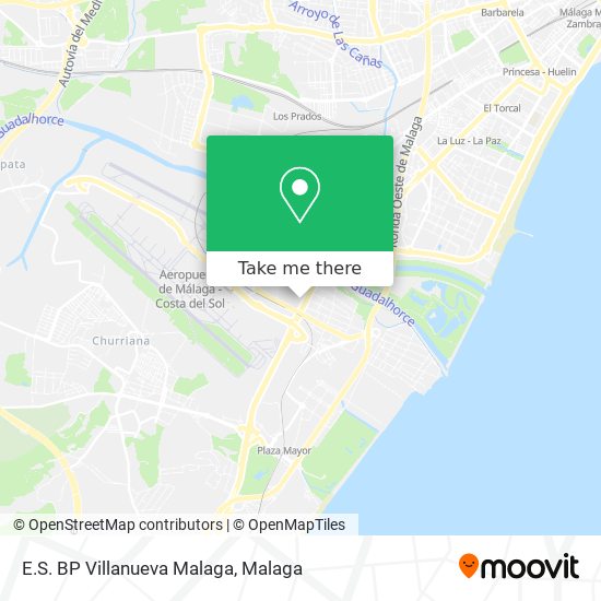 E.S. BP Villanueva Malaga map