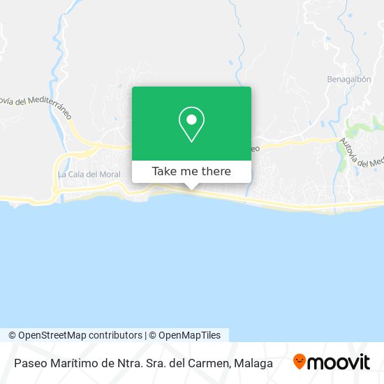 Paseo Marítimo de Ntra. Sra. del Carmen map