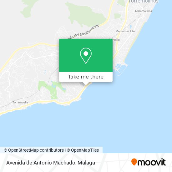 Avenida de Antonio Machado map